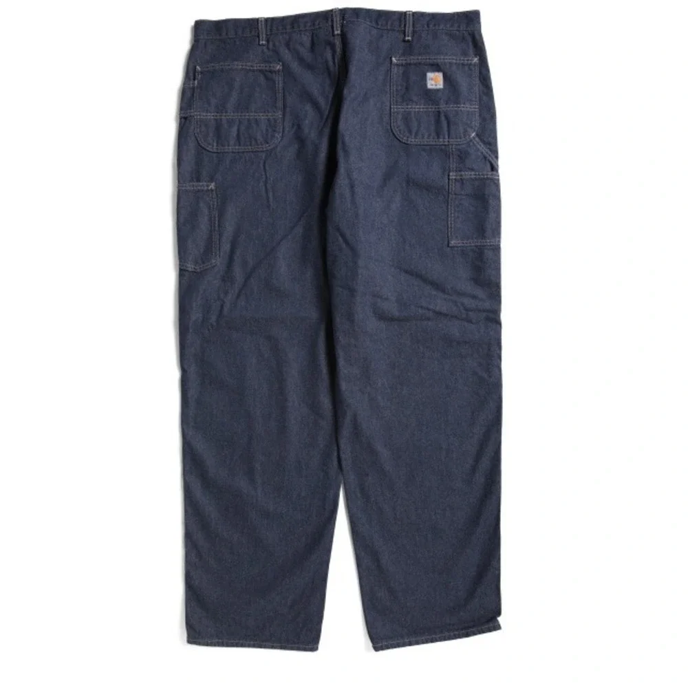 NEW Carhartt Dungaree Jeans Mens 46x36 Flame Resistant Original Fit‎ FRB13 401